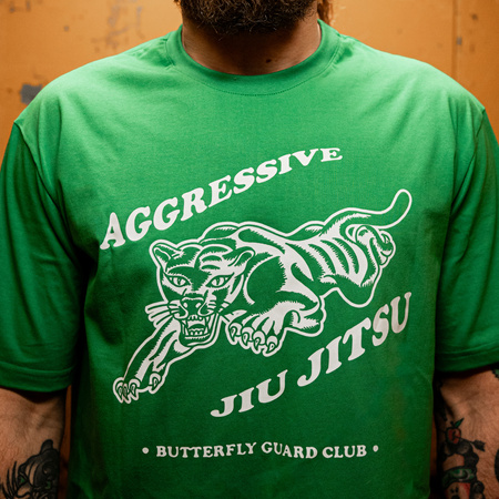 T-shirt Aggressive green